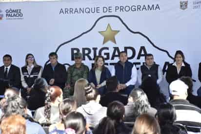 La alcaldesa dijo que el objetivo de Brigadas con Estrella es brindar espacios dignos y de calidad a todos los niños. (CORTESÍA)