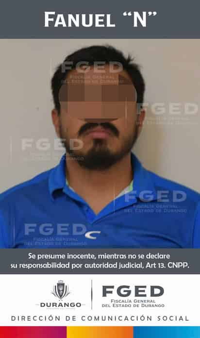 El hombre fue trasladado a las instalaciones del Centro de Reinserción Social de la ciudad de Durango.
