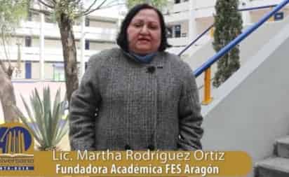La UNAM despidió hoy a la asesora de tesis de la ministra Yasmín Esquivel, Martha Rodríguez Ortiz. (ESPECIAL)
