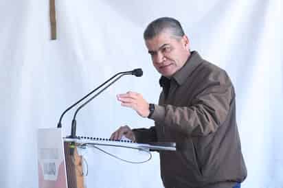 El mandatario coahuilense Miguel Riquelme pasó de obtener 62.3 de aprobación del mes de noviembre a 63.4 en diciembre. (Foto: FERNANDO COMPEÁN / EL SIGLO DE TORREÓN)