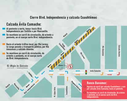 García Murra dijo que el Sistema Vial Cuatro Caminos es una obra muy necesaria porque el crucero ya se encontraba rebasado por el crecimiento del parque vehicular. (INFOGRÁFICO: JOSÉ DÍAZ)