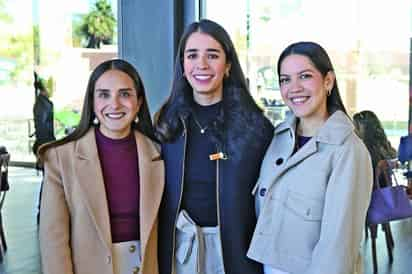 Paulina Valenzuela, Giuliana Vielma y Mirial Buill (EL SIGLO DE TORREÓN/ERICK SOTOMAYOR)