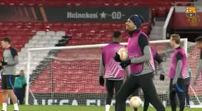 Julián Araujo hace su primer entrenamiento con el FC Barcelona