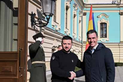 Sánchez se pronunció además sobre la posibilidad de que Madrid envíe aviones a Ucrania. (MONCLOA/BORJA PUIG DE LA BELLACASA)