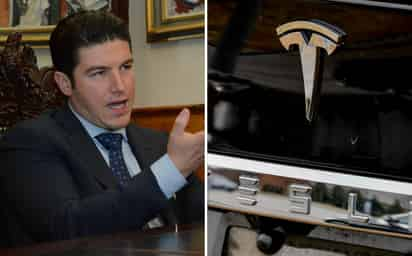 Samuel García celebró el anuncio de la llegada de Tesla a Monterrey, anticipado este martes en su conferencia mañanera por AMLO. (ARCHIVO)