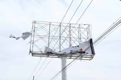 Advierten la presencia de ráfagas de viento de hasta 75 kilómetros por hora en la tarde.