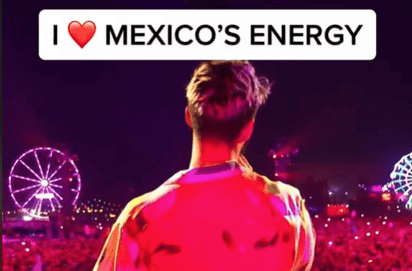 Hirving 'Chucky' Lozano se hace presente en festival de música electrónica