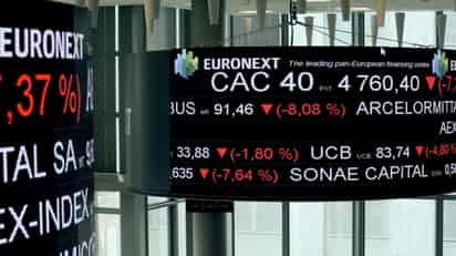 La mayor caída fue para Eurofins (-2.09 %), mientras que Michelin perdió un 1.99 % y STMicroelectronics se dejó otro 1.81 %. (ESPECIAL)
