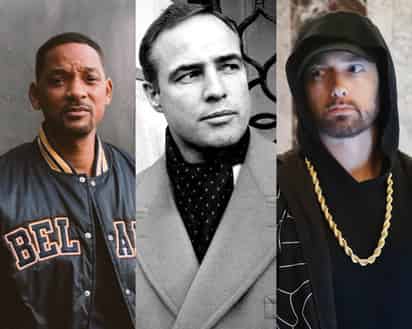 Cortesía / Facebook Will Smith - Marlon Brando - Eminem