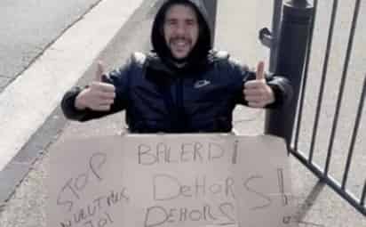 Seguidor del Marsella hace huelga de hambre para que vendan a jugador