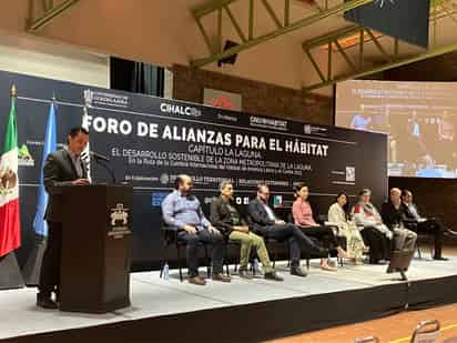 Hoy concluirá el Foro de Alianzas para el Hábitat, que reúne a especialistas en el tema de zonas metropolitanas. (EL SIGLO DE TORREÓN)