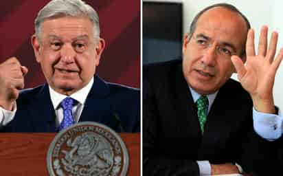 AMLO reiteró que su gobierno no persigue al expresidente Felipe Calderón. (ARCHIVO)