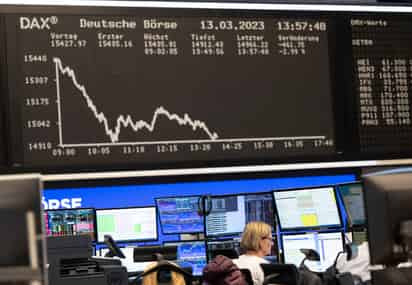 Continúa la preocupación sobre el nivel que alcanzarán los tipos de interés tanto en la eurozona como en EUA. (AP)