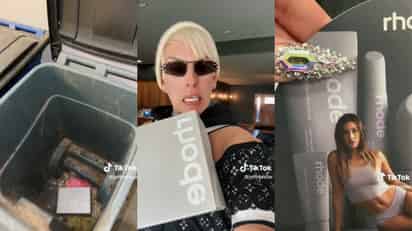 'Como dijo Shawn Mendes, adiós' Jeffree Star tira paquete de Hailey Bieber a la basura