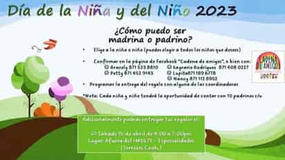 Cadena de Amigos prepara festejo del Día del Niño, para los pequeños que enfrentan el cáncer. (CORTESÍA)