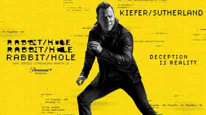 Kiefer Sutherland presenta su nueva serie de suspenso Rabbit Hole
