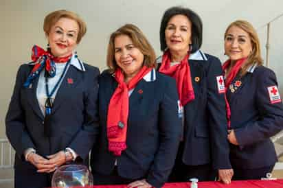 Magaly Gamez, María Elena Alcalá, Tere Hinojosa y Cisty Abalurach (EL SIGLO DE TORREÓN/ERICK SOTOMAYOR FOTOGRAFÍA)