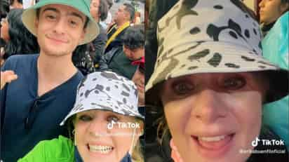 Erika Buenfil y su hijo fueron víctimas de la tormenta en concierto de Billie Eilish en Foro Sol