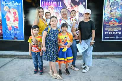 Ari, Zander, Luis, Isabella, Emma, Alejandro, Vale y Fátima (EL SIGLO DE TORREÓN/EDDIE RUIZ)