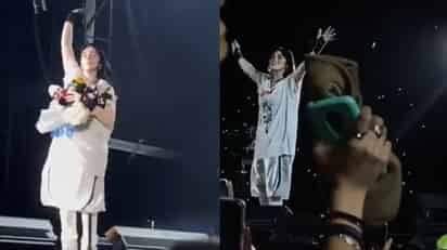 Billie Eilish se despide del Foro Sol llena de peluches del Dr Simi