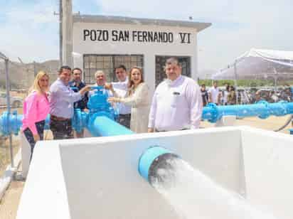 El pozo de agua número VI de San Fernando forma parte de un conjunto de nueve pozos en total, ubicados en la misma burbuja. (EL SIGLO DE TORREÓN)