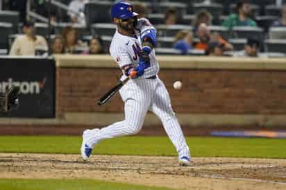 El dominicano jugó 142 encuentros para los Mets de Nueva York durante la temporada 2021, en la que conectó 18 cuadrangulares.
