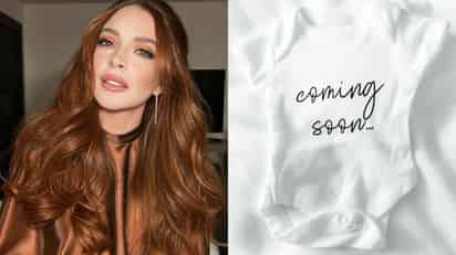 Lindsay Lohan celebra su baby shower con familiares y amistades cercanas