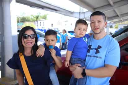 Miriam, Aarón, Mauro y Alfredo Chávez (EL SIGLO DE TORREÓN/VAYRON INFANTE) 