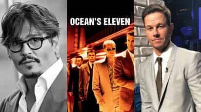 Cortesía / Facebook Johnny Depp - Ocean's Eleven - Mark Wahlberg