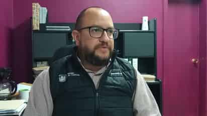 Iván Alejandro Moscoso González, jefe de la Jurisdicción Sanitaria 01 con sede en Piedras Negras.