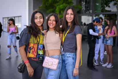 Leticia Blazquez, Ana Sofía Vargas e Isabella Galarza (EL SIGLO DE TORREÓN/EDDIE RUIZ)