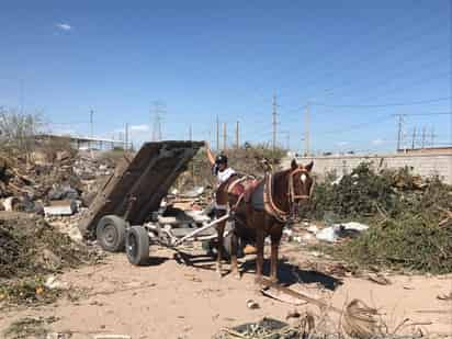 Los centros de transferencia tienen como objetivo que los carromateros no tiren el escombro en cualquier baldío. (EL SIGLO DE TORREÓN)