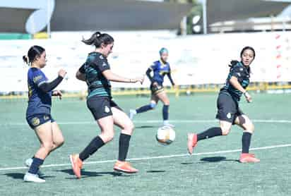 Luego de finalizar la fase de grupos en la categoría Femenil Mayor, cuatro equipos se disponen a jugar las semifinales este lunes del certamen, aunque también el mismo número de escuadras, lo harán en el torneo de consolación, en los campos del Nuevo San Isidro (RAMÓN SOTOMAYOR)