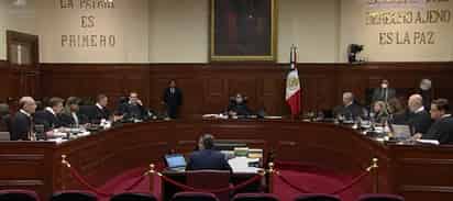 Con 9 votos a favor, los ministros de la Suprema Corte de Justicia de la Nación (SCJN) declararon la invalidez de la primera parte del plan B de la reforma electoral. (ESPECIAL)