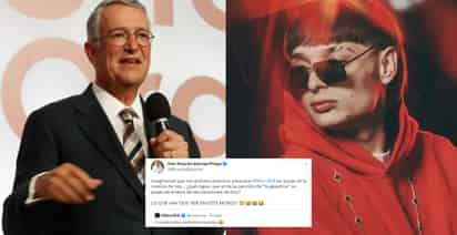 'Que tan jod... estamos', Ricardo Salinas Pliego se burla de Maluma y de los corridos