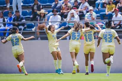 En las instalaciones azulcremas de Coapa en la capital del país, las Águilas del América, las golearon 3-0. (EL SIGLO DE TORREÓN)