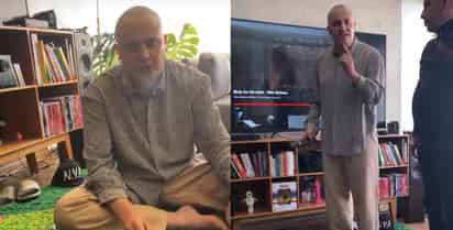 VIDEO: Ricardo O'Farril sorprende al raparse en medio 'live' en Instagram