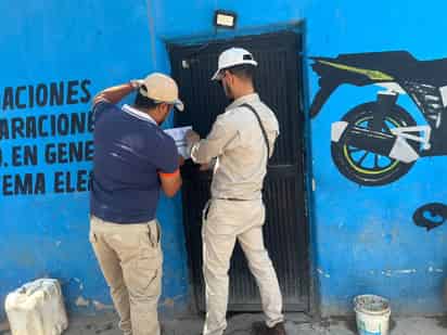 Se clausuraron diversos talleres mecánicos de motos. (EL SIGLO DE TORREÓN)