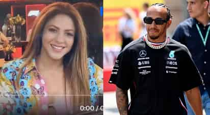 Shakira asiste al Gran Premio de España ¿para apoyar a Lewis Hamilton?