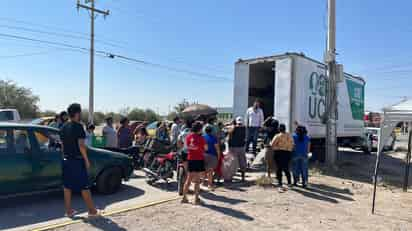 Se envió al sector un camión de la Unidad de Comunicaciones, en el cual se brindó atención a los habitantes de la colonia.