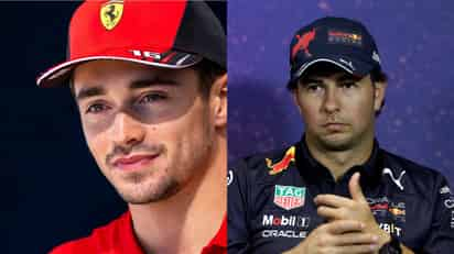 Según videojuego de Fórmula Uno, 'Checo' Pérez y Charles Leclerc están al mismo nivel