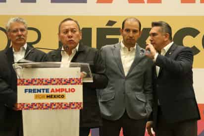 Quedan 12 aspirantes de la oposición a la candidatura presidencial del Frente Amplio por México.