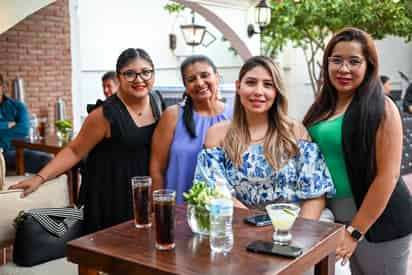 Mara Espinoza, Sara Luz Canales, Marisol Mercado y Margarita Estrada (EL SIGLO DE TORREÓN/EDDIE RUIZ)