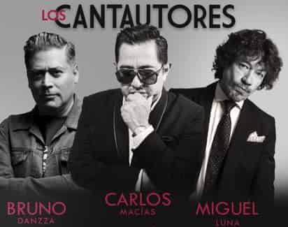 Concierto. Los cantautores se presentarán el 9 de septiembre en el Teatro Isauro Martínez.