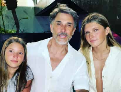 Ellas son Antonia y Victoria, las dos hijas de Sergio Mayer e Isabella Camil