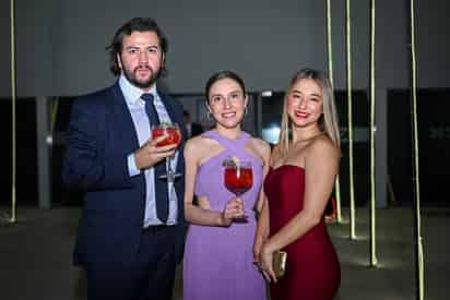 Jorge Orteguiana, Cecilia Berumen y Nadia Posada (EL SIGLO DE TORREÓN/EDDIE RUIZ)