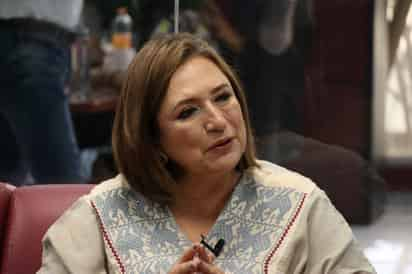 La aspirante presidencial Xóchitl Gálvez respondió a las críticas del presidente López Obrador. (VAYRON INFANTE)