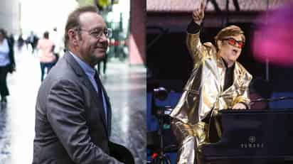 Elton John testifica en el juicio de Kevin Spicey