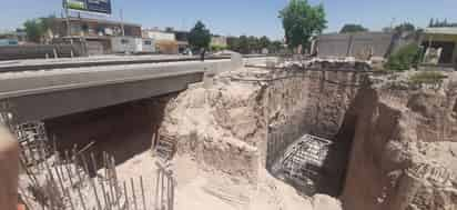 Lleva en este mismo estado varios meses
La excavación que se realiza se encuentra igual que hace varios meses. La obra se licitó en noviembre del 2021. (EL SIGLO DE TORREÓN)