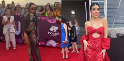 Kenia Os y Danna Paola, entre las más comentadas en la alfombra roja de los Premios Juventud